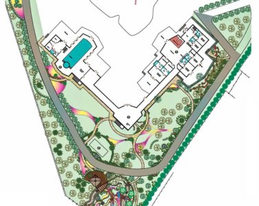 Ландшафтное проектирование участка загородного дома